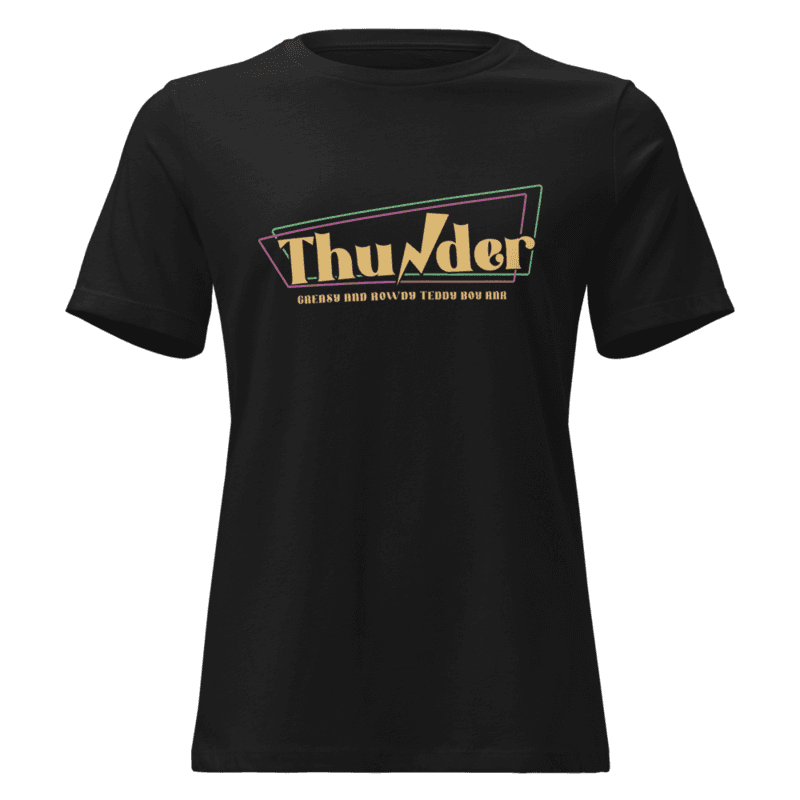 Camiseta Thunder rock and roll mujer