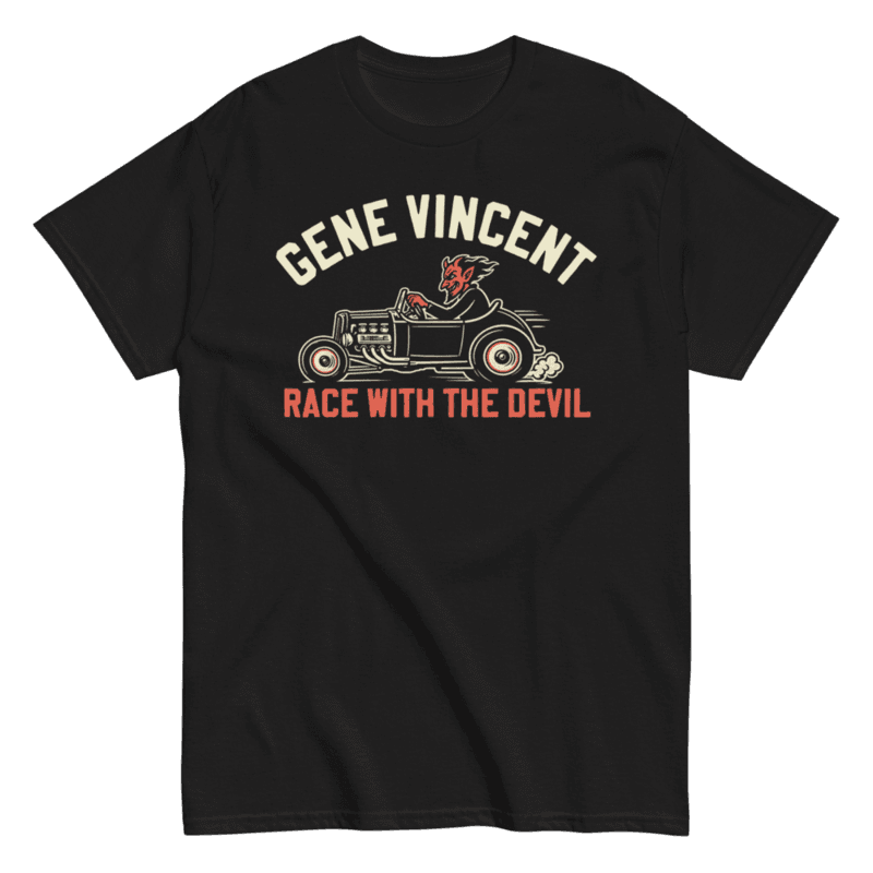 Camiseta Gene Vincent Race With The Devil