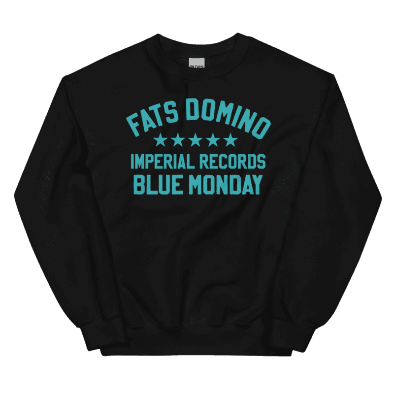 Sudadera Fats Domino Blue Monday